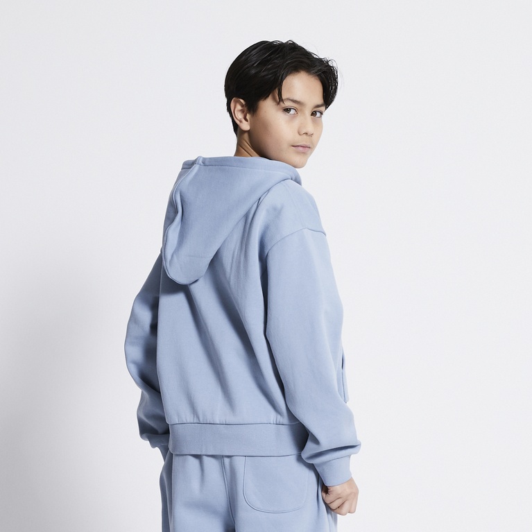 Heavy hoodie "Block" Blue
